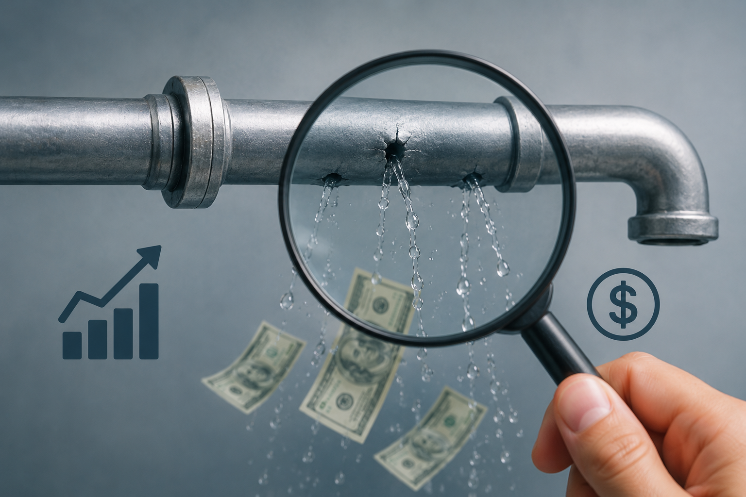 How to identify and fix cash flow leaks in a business